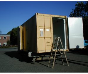 Container lackiert